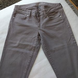 AE Beige stretch skinny jeans
